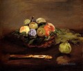 Basket Of Fruit Impressionism Edouard Manet still lifes